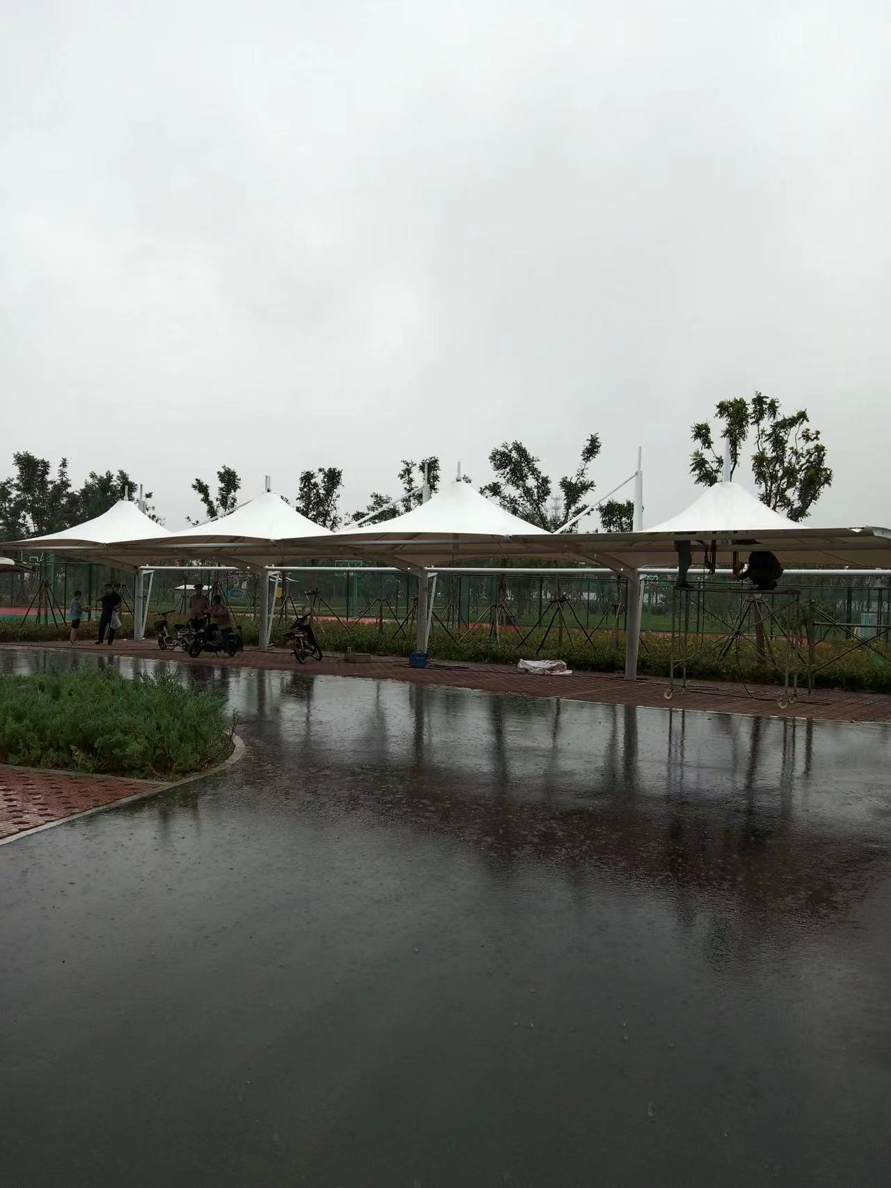 電動車膜結(jié)構(gòu)車棚 (5)