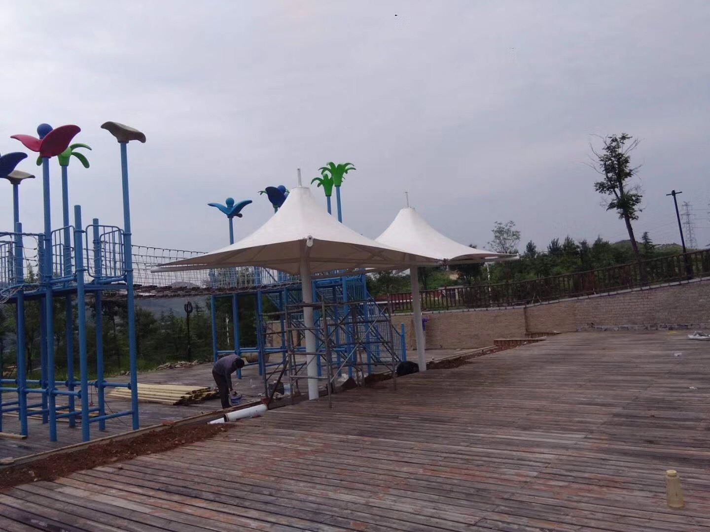 洛陽水上樂園膜結(jié)構(gòu)