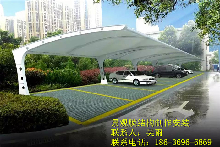 大同東泰大廈膜結(jié)構(gòu)車棚