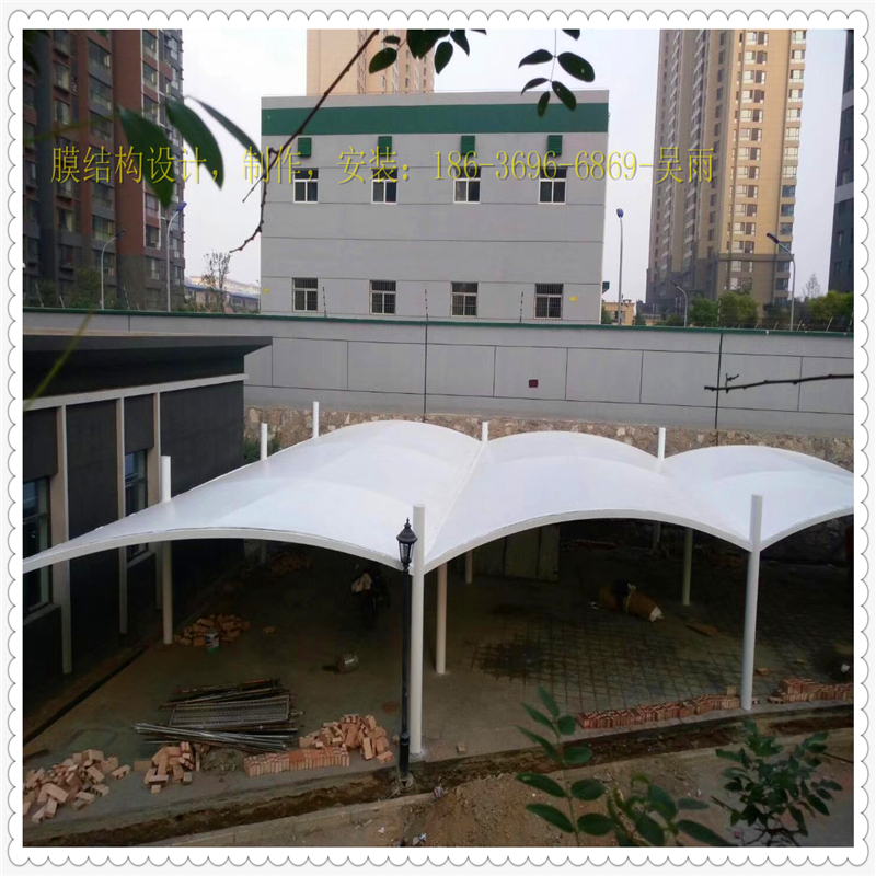 小區(qū)自行車雨棚