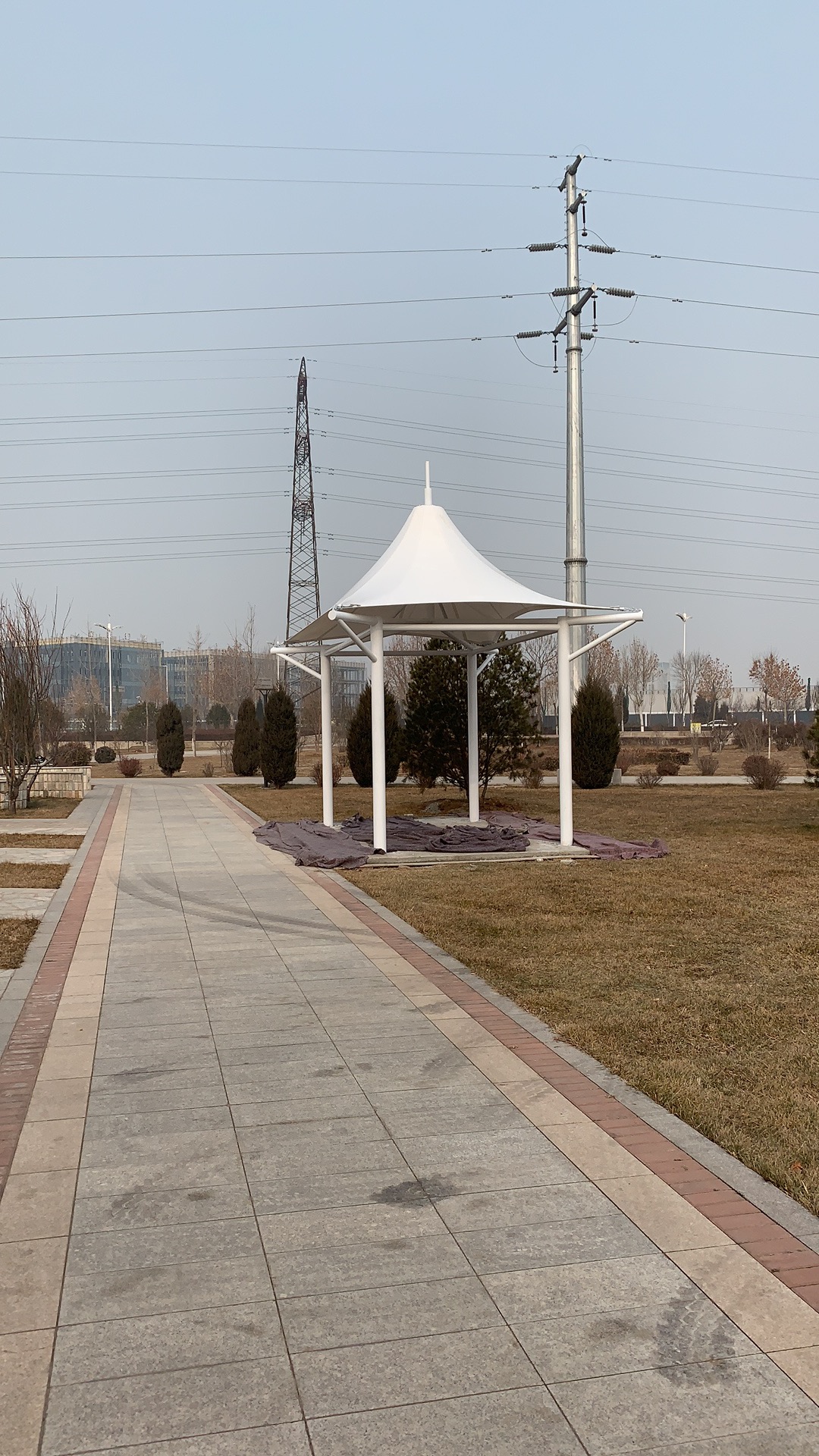 晉中膜結(jié)構(gòu)，晉中張拉膜，晉中蕭河公園膜結(jié)構(gòu)